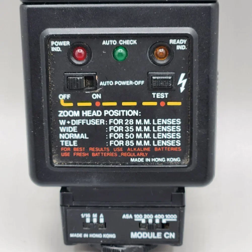 Promatic FTD 4000 Flash Unit 3 Pin Made in Hong Kong